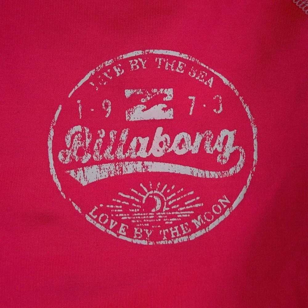 Billabong Rash Guard Swim Shirt Womens Coral Reef Bare Lady Long-Sleeve Crewneck